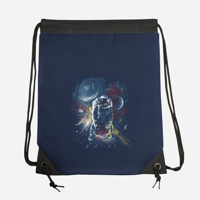 Riding Meteorites-None-Drawstring-Bag-zascanauta