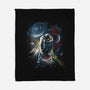 Riding Meteorites-None-Fleece-Blanket-zascanauta