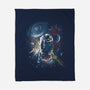 Riding Meteorites-None-Fleece-Blanket-zascanauta