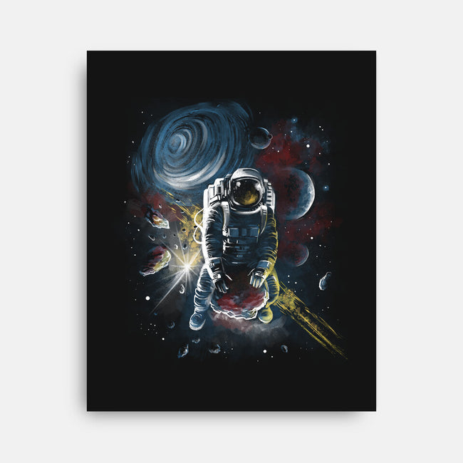 Riding Meteorites-None-Stretched-Canvas-zascanauta