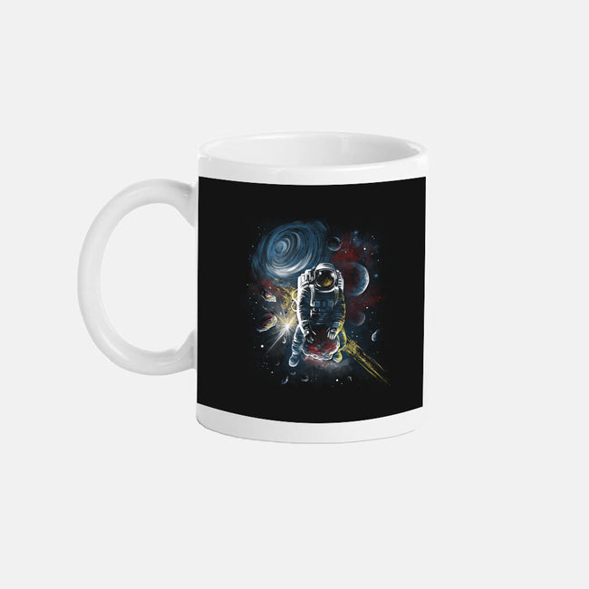 Riding Meteorites-None-Mug-Drinkware-zascanauta