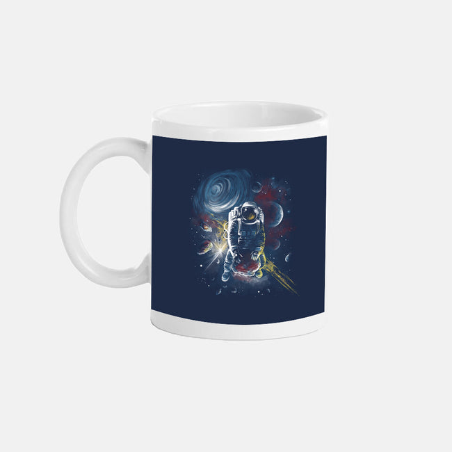 Riding Meteorites-None-Mug-Drinkware-zascanauta
