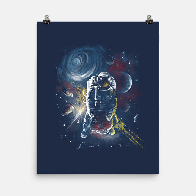 Riding Meteorites-None-Matte-Poster-zascanauta