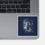 Riding Meteorites-None-Glossy-Sticker-zascanauta