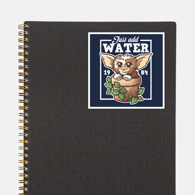 Just Add Water-None-Glossy-Sticker-NemiMakeit