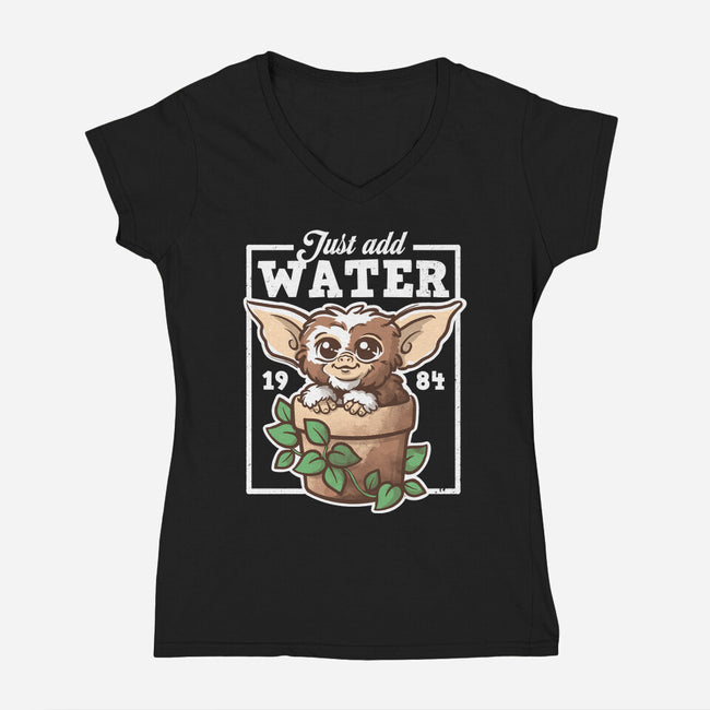 Just Add Water-Womens-V-Neck-Tee-NemiMakeit