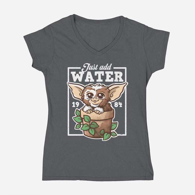 Just Add Water-Womens-V-Neck-Tee-NemiMakeit