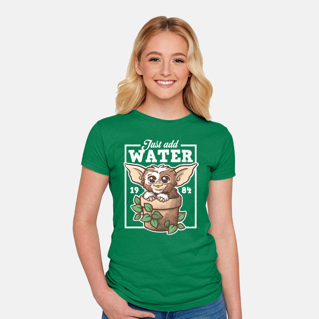 Just Add Water-Womens-Fitted-Tee-NemiMakeit