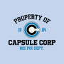 Property Of Capsule Corp-Unisex-Zip-Up-Sweatshirt-Melonseta