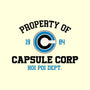 Property Of Capsule Corp-Mens-Basic-Tee-Melonseta