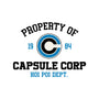 Property Of Capsule Corp-Mens-Long Sleeved-Tee-Melonseta