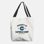 Property Of Capsule Corp-None-Basic Tote-Bag-Melonseta