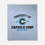 Property Of Capsule Corp-None-Fleece-Blanket-Melonseta