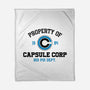 Property Of Capsule Corp-None-Fleece-Blanket-Melonseta