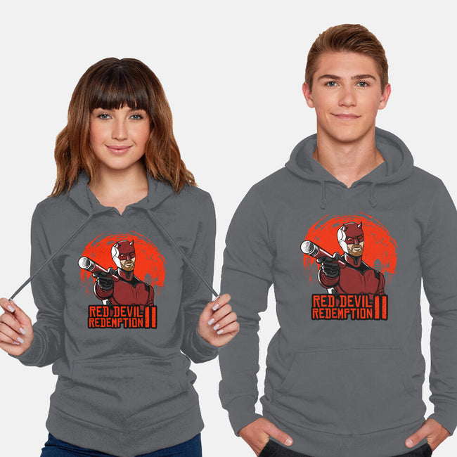 Red Devil Redemption-Unisex-Pullover-Sweatshirt-joerawks