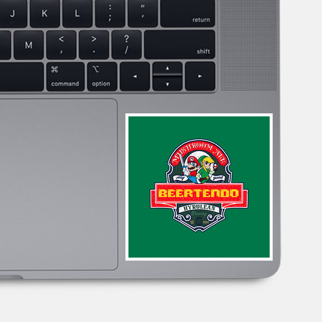 Beertendo-None-Glossy-Sticker-sebasebi