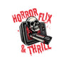 Horrorflix And Thrill-Unisex-Crew Neck-Sweatshirt-momma_gorilla