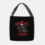 Horrorflix And Thrill-None-Adjustable Tote-Bag-momma_gorilla