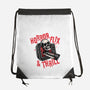 Horrorflix And Thrill-None-Drawstring-Bag-momma_gorilla