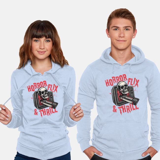Horrorflix And Thrill-Unisex-Pullover-Sweatshirt-momma_gorilla