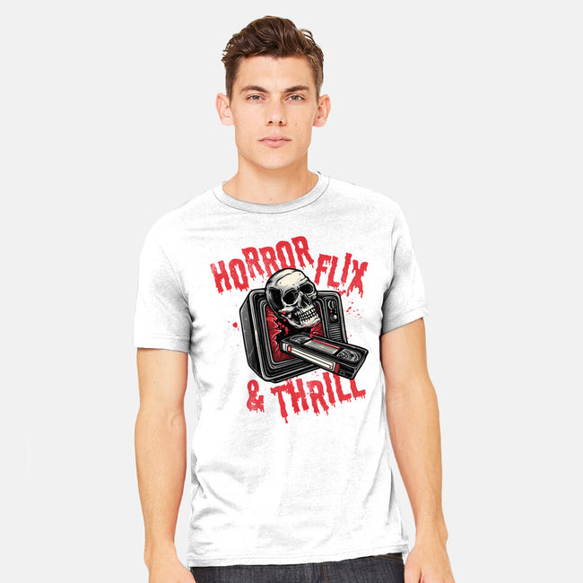 Horrorflix And Thrill-Mens-Heavyweight-Tee-momma_gorilla