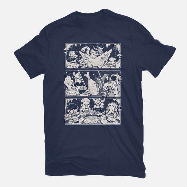 Dungeon Feast-Womens-Fitted-Tee-Arigatees