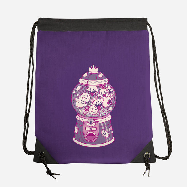 Ghost Gummy Machine-None-Drawstring-Bag-Arigatees