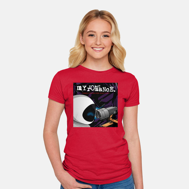 My Robot Romance-Womens-Fitted-Tee-jasesa
