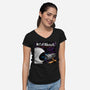 My Robot Romance-Womens-V-Neck-Tee-jasesa