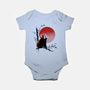 Ink Red Panda-Baby-Basic-Onesie-ddjvigo