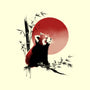 Ink Red Panda-Unisex-Kitchen-Apron-ddjvigo