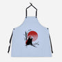 Ink Red Panda-Unisex-Kitchen-Apron-ddjvigo