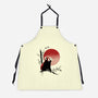 Ink Red Panda-Unisex-Kitchen-Apron-ddjvigo