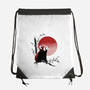 Ink Red Panda-None-Drawstring-Bag-ddjvigo