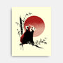 Ink Red Panda-None-Stretched-Canvas-ddjvigo