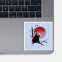 Ink Red Panda-None-Glossy-Sticker-ddjvigo