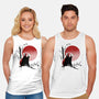 Ink Red Panda-Unisex-Basic-Tank-ddjvigo