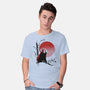 Ink Red Panda-Mens-Basic-Tee-ddjvigo
