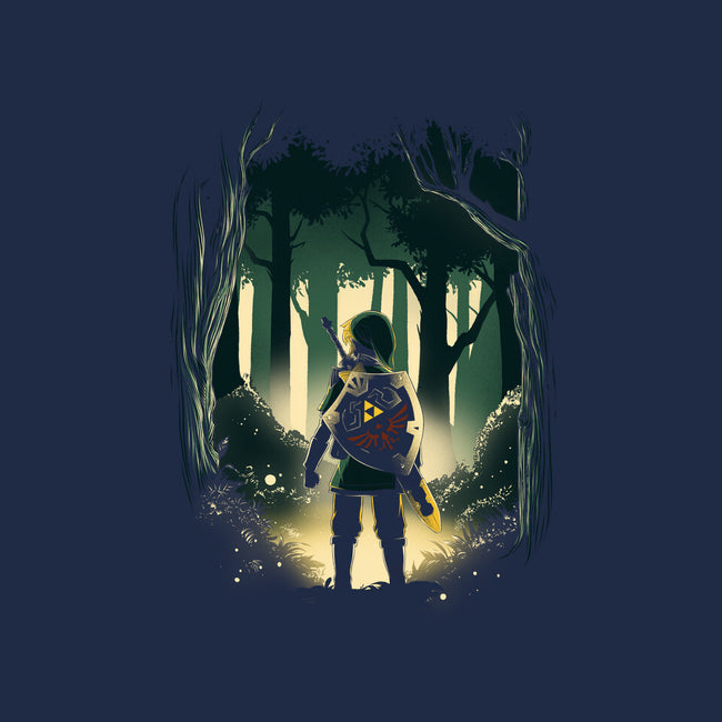 Hero In The Forest-Womens-Fitted-Tee-ddjvigo