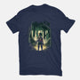 Hero In The Forest-Womens-Fitted-Tee-ddjvigo