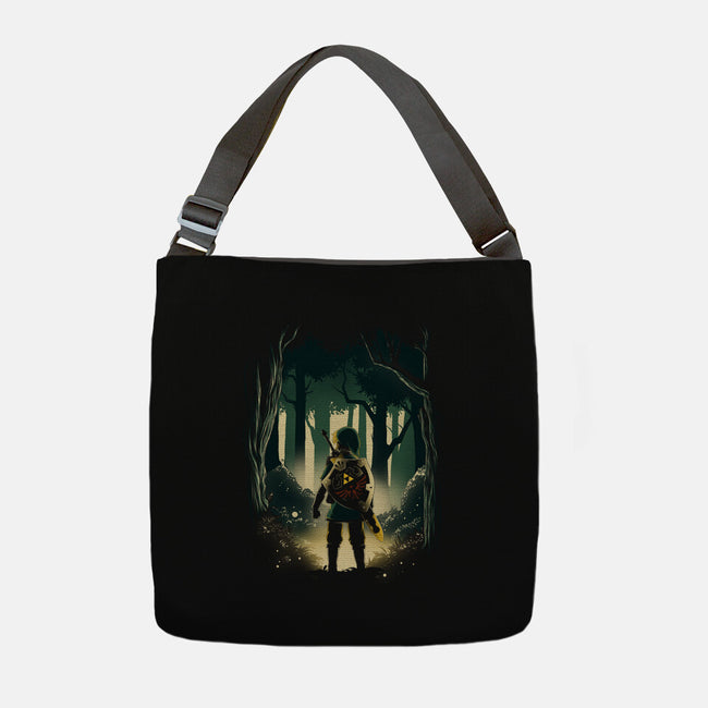 Hero In The Forest-None-Adjustable Tote-Bag-ddjvigo