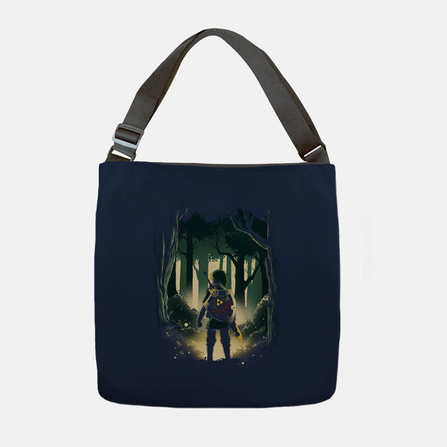 Hero In The Forest-None-Adjustable Tote-Bag-ddjvigo
