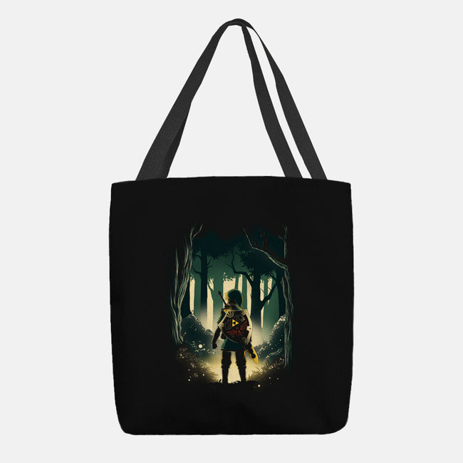 Hero In The Forest-None-Basic Tote-Bag-ddjvigo