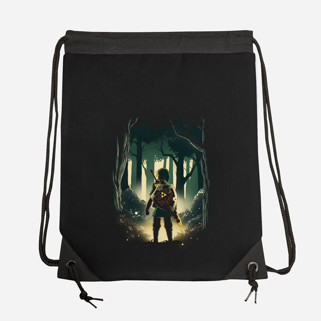 Hero In The Forest-None-Drawstring-Bag-ddjvigo
