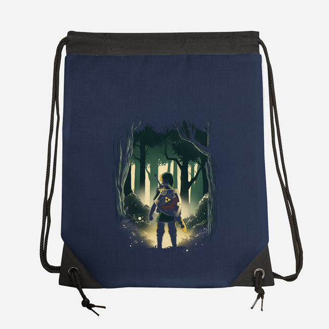 Hero In The Forest-None-Drawstring-Bag-ddjvigo