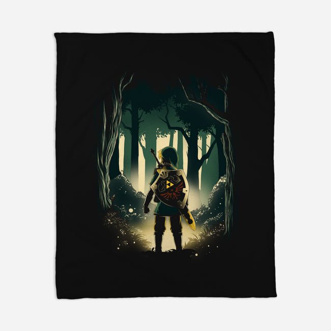 Hero In The Forest-None-Fleece-Blanket-ddjvigo