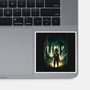 Hero In The Forest-None-Glossy-Sticker-ddjvigo