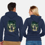 Hero In The Forest-Unisex-Zip-Up-Sweatshirt-ddjvigo
