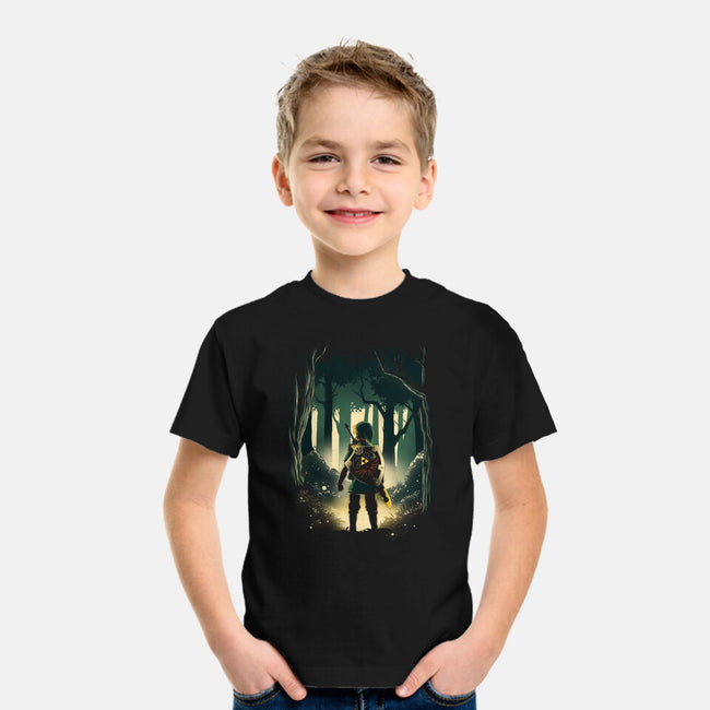 Hero In The Forest-Youth-Basic-Tee-ddjvigo