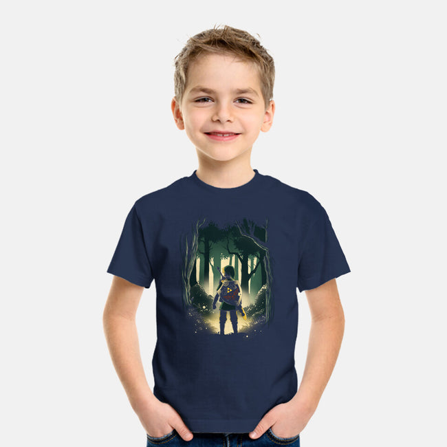 Hero In The Forest-Youth-Basic-Tee-ddjvigo